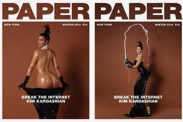 Kim Kardashian’s Photos in Paper Magazine